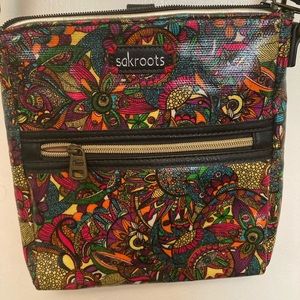 Sakroots Flat Crossbody Purse